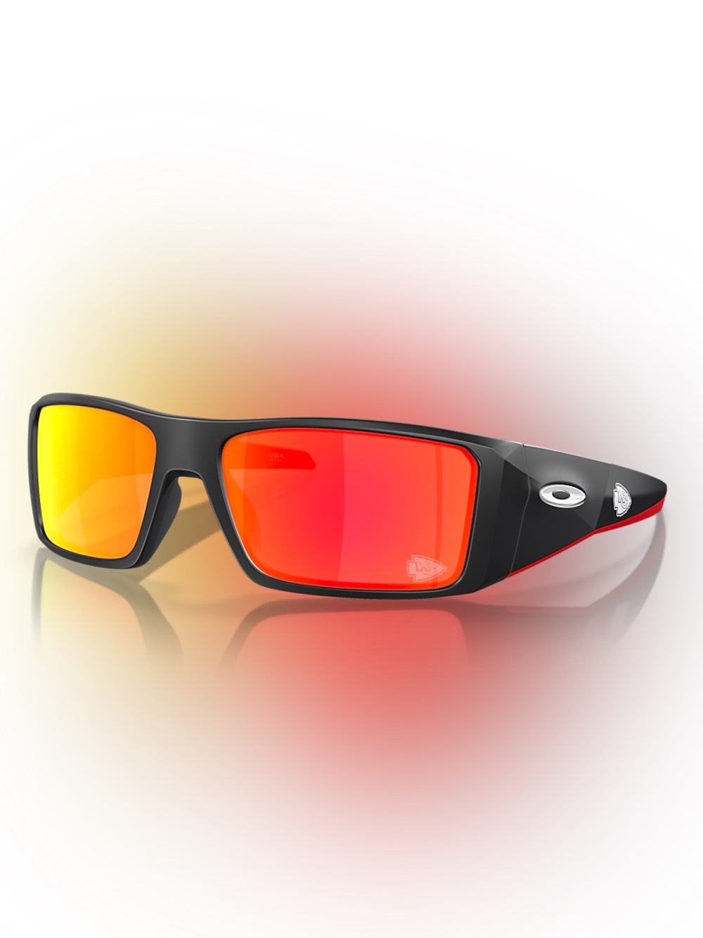 New Oakley Heliostat Kansas City Chiefs Sunglasses OO9231
